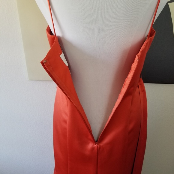 SOLD 💫 Alfredo Angelo Orange/Red Dress (NWOT) - Picture 5 of 7